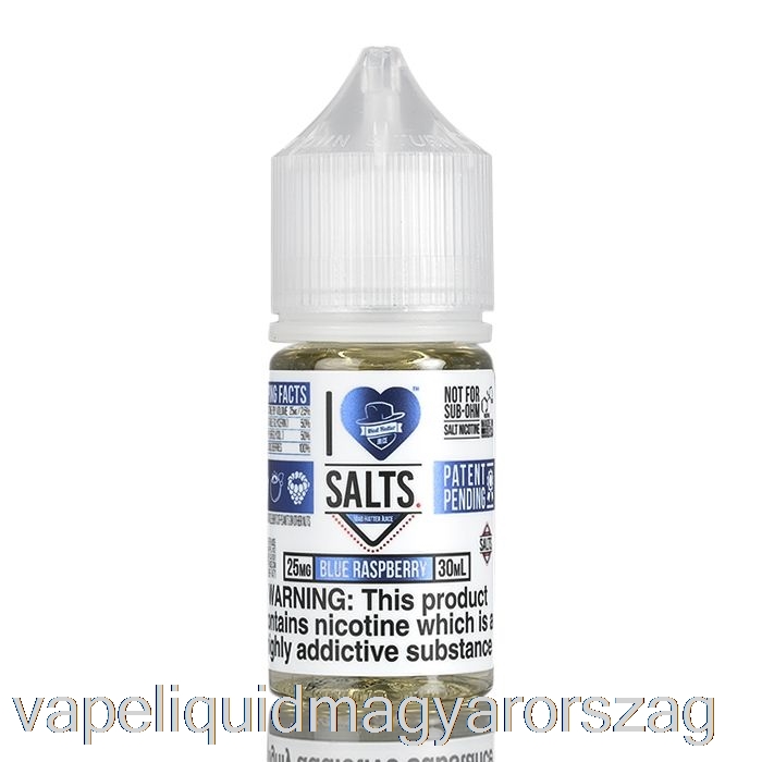 Kék Málna - I Love Salts - 30ml 50mg Vape Folyadék